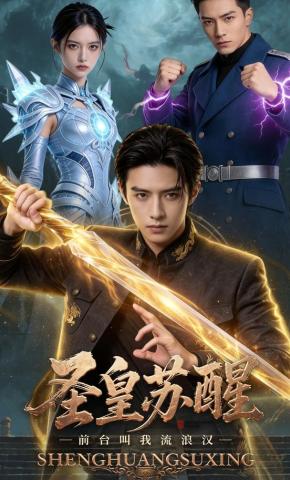 短剧《圣皇苏醒，前台叫我流浪汉》海报