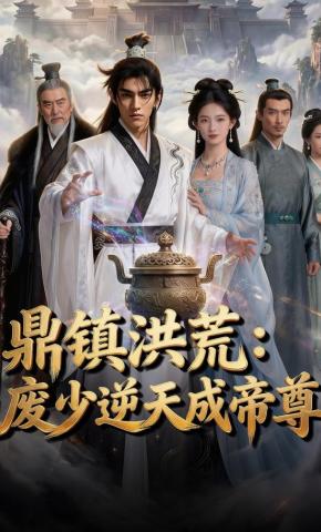 短剧《鼎镇洪荒：废少逆天成帝尊》海报