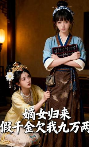 短剧《嫡女归来：假千金欠我九万两》海报