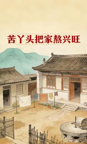 短剧《苦丫头把家熬兴旺》海报