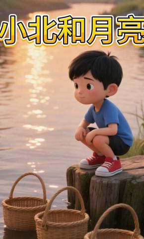 短剧《小北和月亮》海报