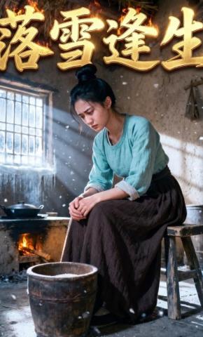 短剧《落雪逢生》海报
