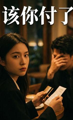 短剧《该你付了》海报