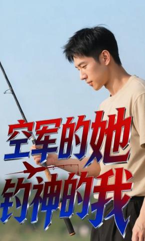 短剧《空军的她，钓神的我》海报