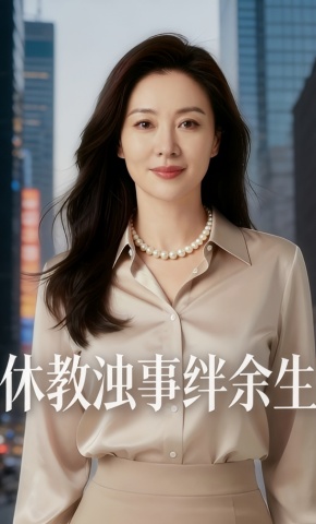 短剧《休教浊事绊余生》海报