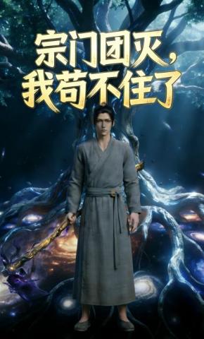 短剧《宗门团灭，我苟不住了》海报