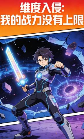 短剧《维度入侵：我的战力没有上限》海报