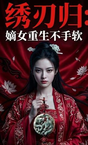 短剧《绣刃归：嫡女重生不手软》海报