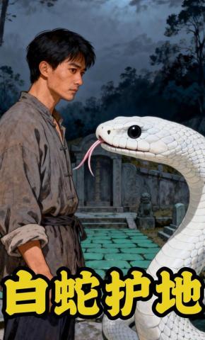 短剧《白蛇护地》海报