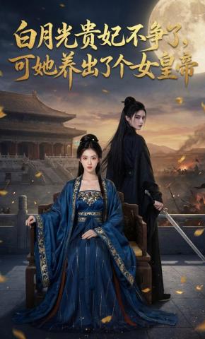 短剧《白月光贵妃不争了，可她养出了个女皇帝》海报