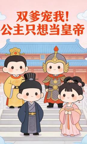 短剧《双爹宠我！公主只想当皇帝》海报