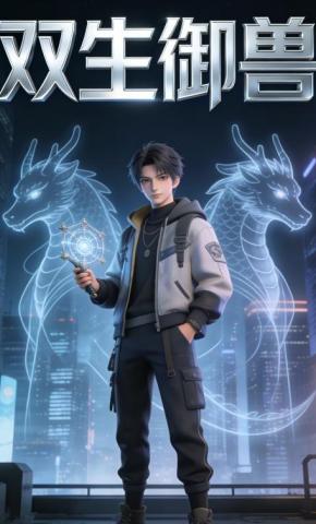 短剧《双生御兽》海报