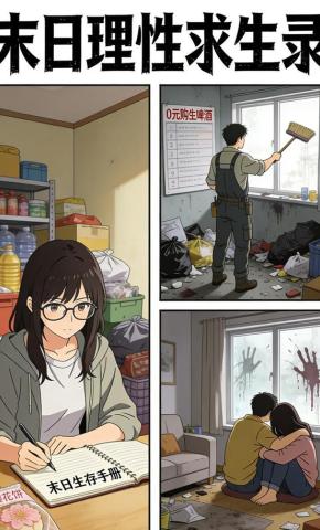 短剧《末日理性求生录》海报