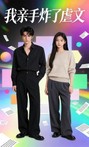 短剧《我亲手炸了虐文》海报