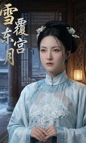短剧《雪覆东宫月》海报