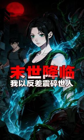 短剧《末世降临：我以反差震碎世人》海报