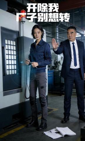 短剧《开除我？厂子别想转》海报