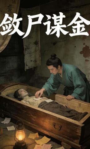 短剧《敛尸谋金》海报