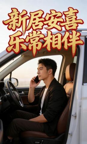 短剧《新居安喜乐常相伴》海报