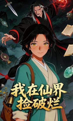 短剧《我在仙界捡破烂》海报