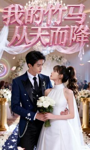 短剧《我的竹马从天而降》海报