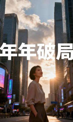 短剧《年年破局》海报