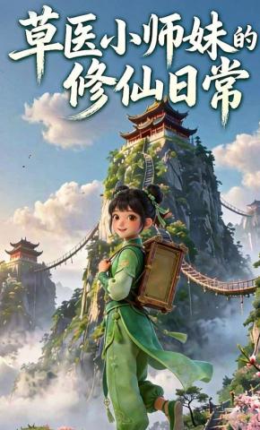短剧《草医小师妹的修仙日常》海报