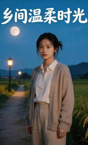 短剧《乡间温柔时光》海报