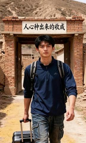 短剧《人心种出来的收成》海报