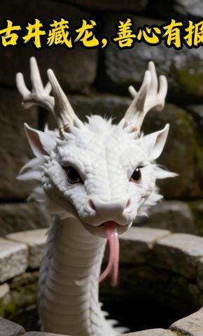 短剧《古井藏龙，善心有报》海报