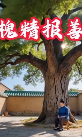 短剧《槐精报善》海报