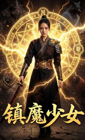 短剧《镇魔少女》海报