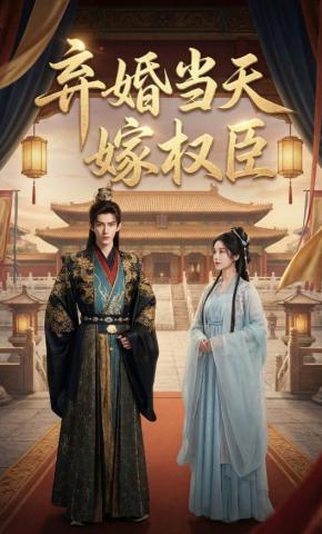 短剧《弃婚当天嫁权臣》海报