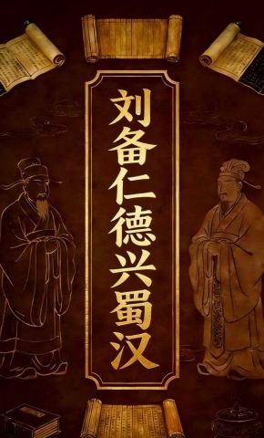 短剧《刘备仁德兴蜀汉》海报