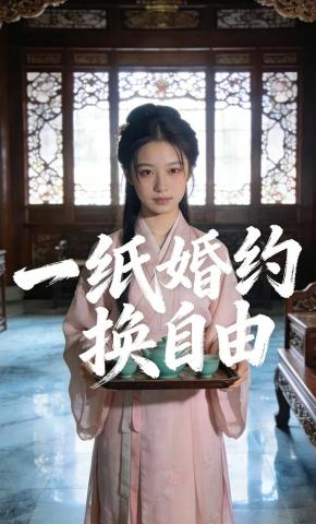 短剧《一纸婚约换自由》海报