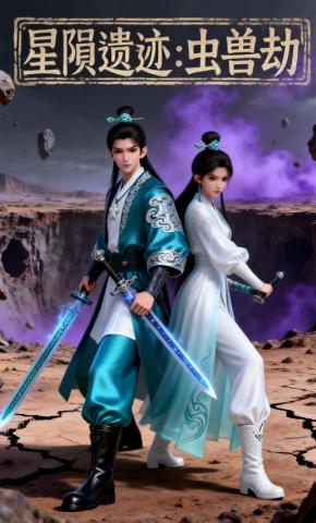 短剧《星陨遗迹：虫兽劫》海报