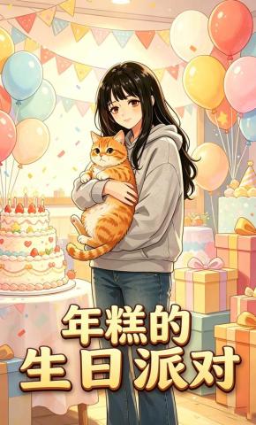 短剧《年糕的生日派对》海报