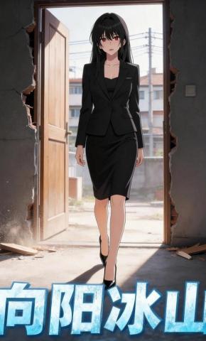 短剧《向阳冰山》海报