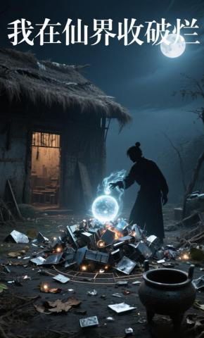 短剧《我在仙界收破烂》海报