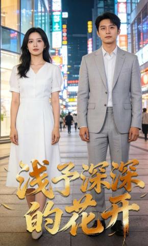 短剧《浅予深深的花开》海报