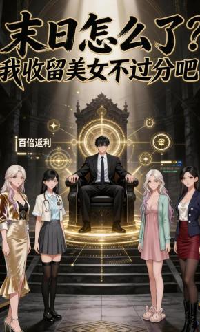 短剧《末日怎么了？我收留美女不过分吧！》海报