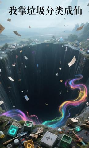 短剧《我靠垃圾分类成仙》海报
