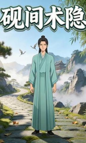 短剧《砚间术隐》海报