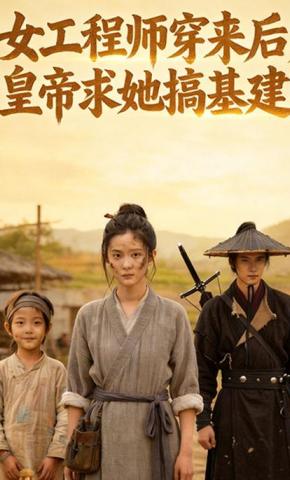 短剧《女工程师穿来后，皇帝求她搞基建》海报