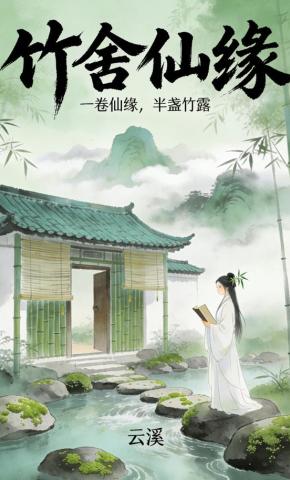 短剧《竹舍仙缘》海报