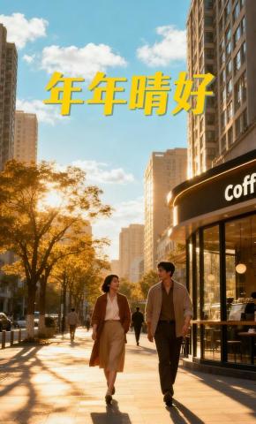 短剧《年年晴好》海报