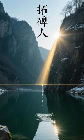 短剧《拓碑人》海报