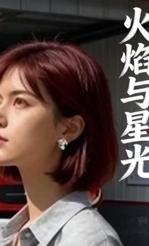 短剧《火焰与星光》海报