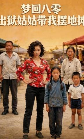短剧《梦回八零，出狱姑姑带我摆地摊》海报