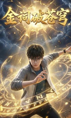 短剧《金词破苍穹》海报